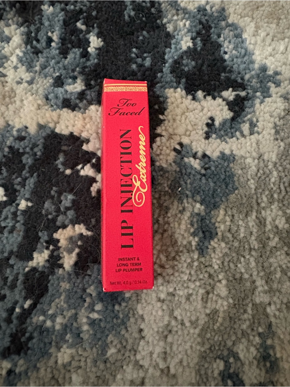 Too Faced Lip Injection Extreme Lip Plumper - Bright Red Packaging